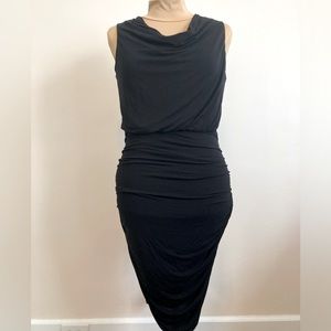 Express Black Stretch Knit Dress